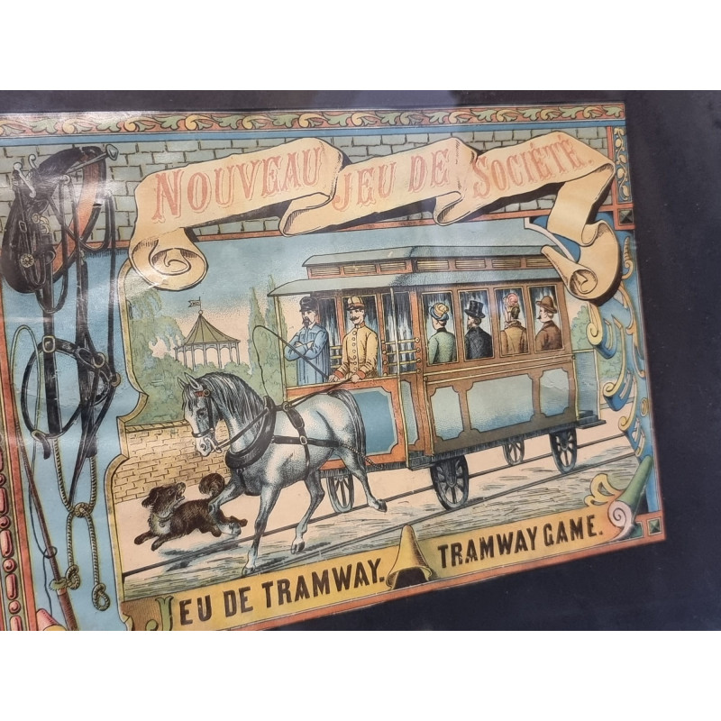 Gioco Tramvai Vintage Cromolito