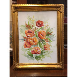 Acquerello floreale decorativo