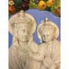 Placca Madonna incoronata con Bambino