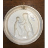 Placca Madonna incoronata con Bambino
