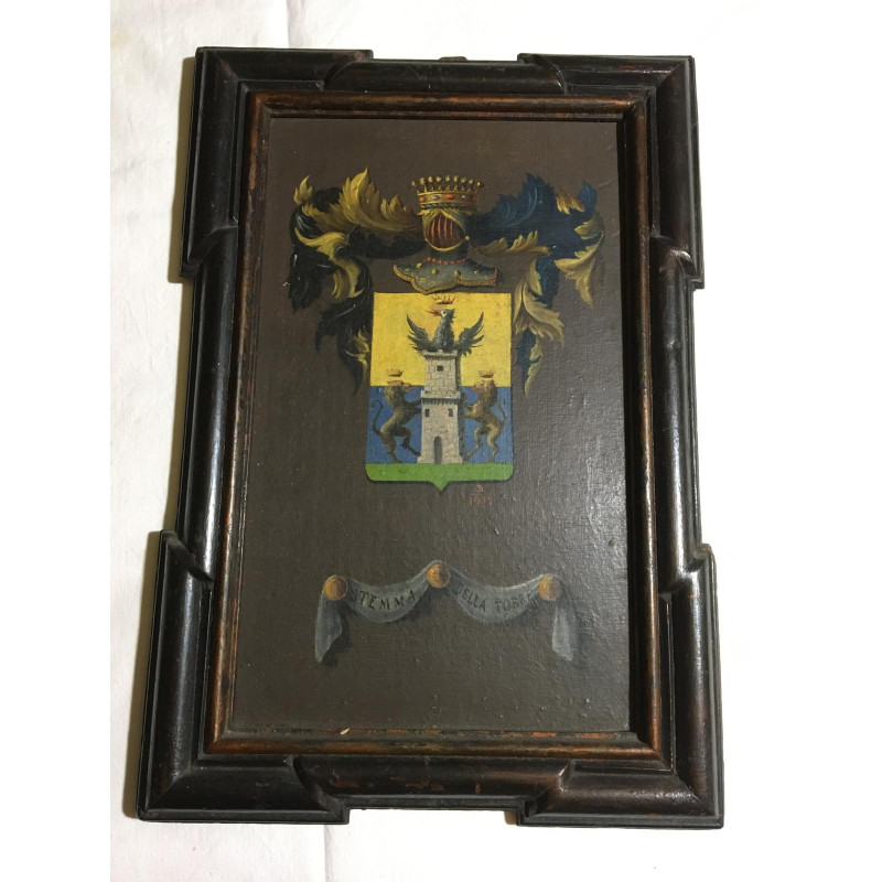 Dipinto stemma nobiliare