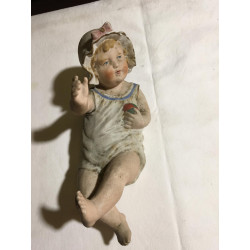 Coppia bambini in ceramica
