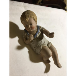 Coppia bambini in ceramica