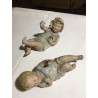 Coppia bambini in ceramica