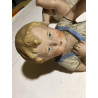 Coppia bambini in ceramica