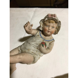 Coppia bambini in ceramica