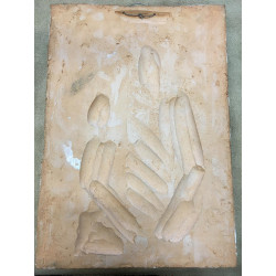 Placca Madonna con Bambino