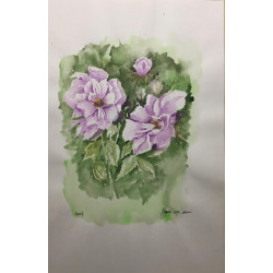 Acquerello floreale decorativo