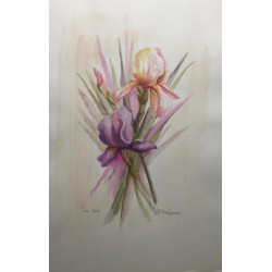 Acquerello floreale decorativo