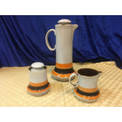 Tre pezzi ceramica Baldelli