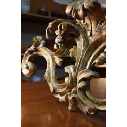 Cimasa intagliata e dorata XVIII secolo