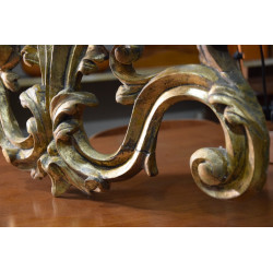 Cimasa intagliata e dorata XVIII secolo