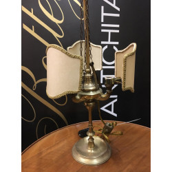 Lampada  Fiorentina in Ottone  3 luci