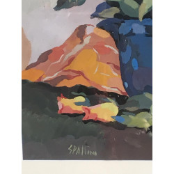 Tempera di Claudio Spattini