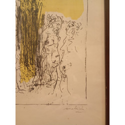 Mattioli Carlo litografia