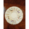 Tazza con piattino decorata GINORI