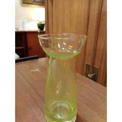Vaso di Vetro Vintage Bulbo Giacinto Narciso