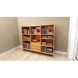 libreria mid century